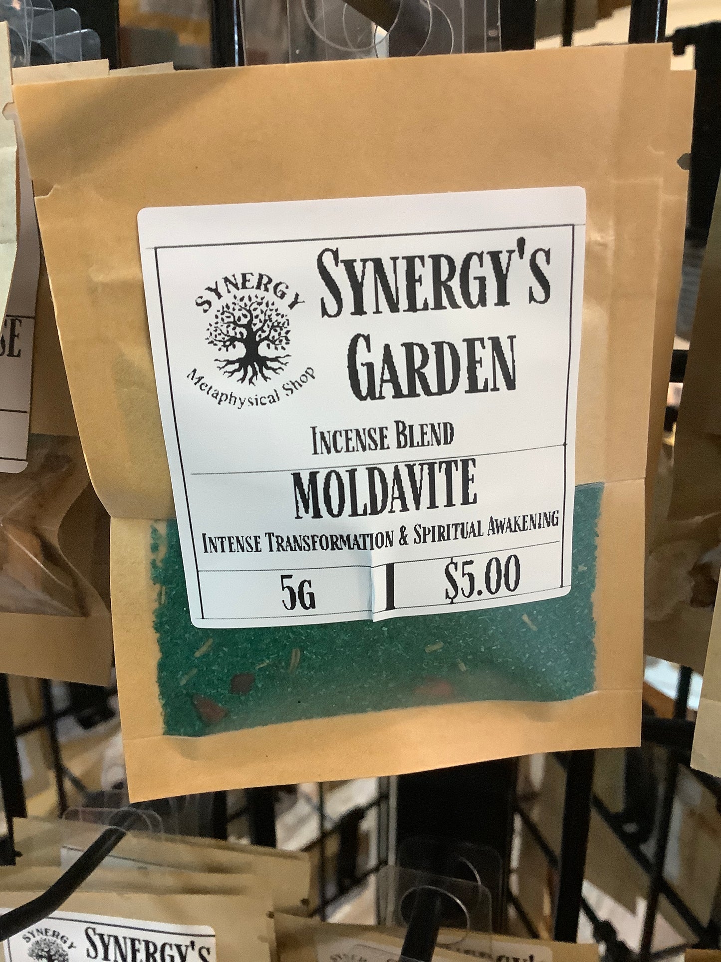 Incense Blend Ritual- Moldavite