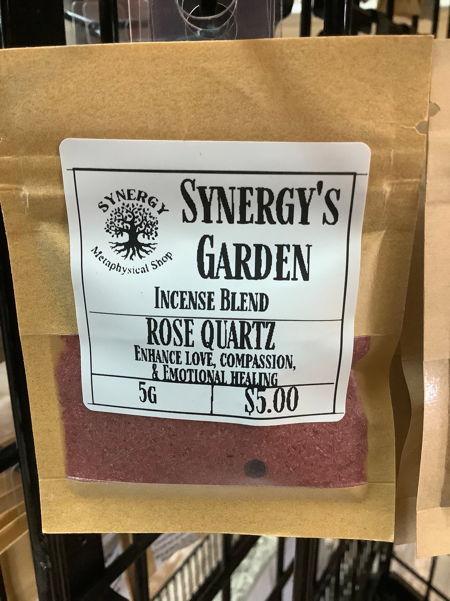 Incense Blend Ritual- Rose Quartz