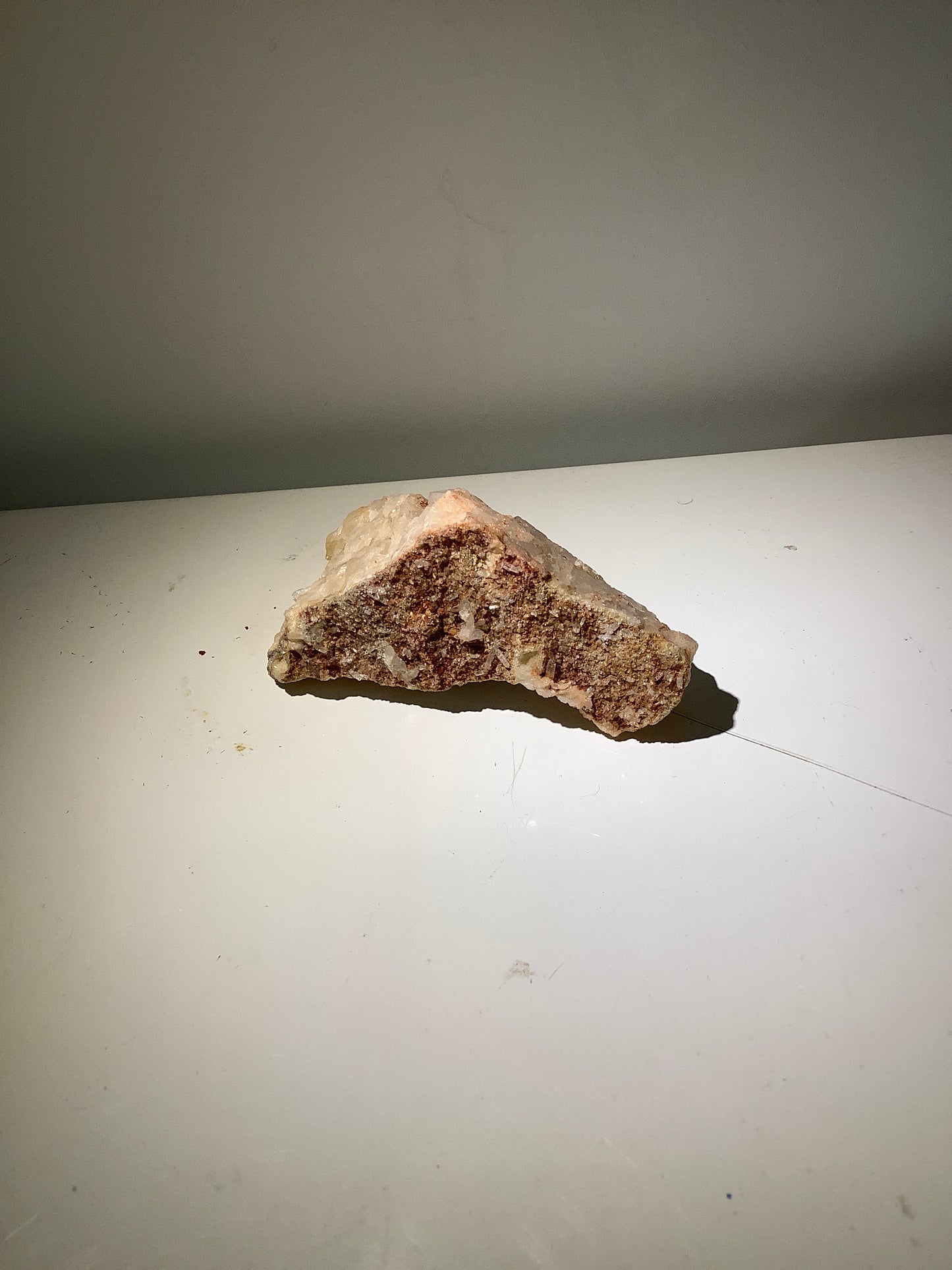 Specimen - Clear Quartz with Iron