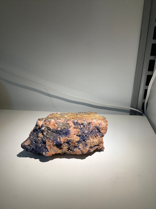 Specimen - Azurite, Malachite, & Sunstone