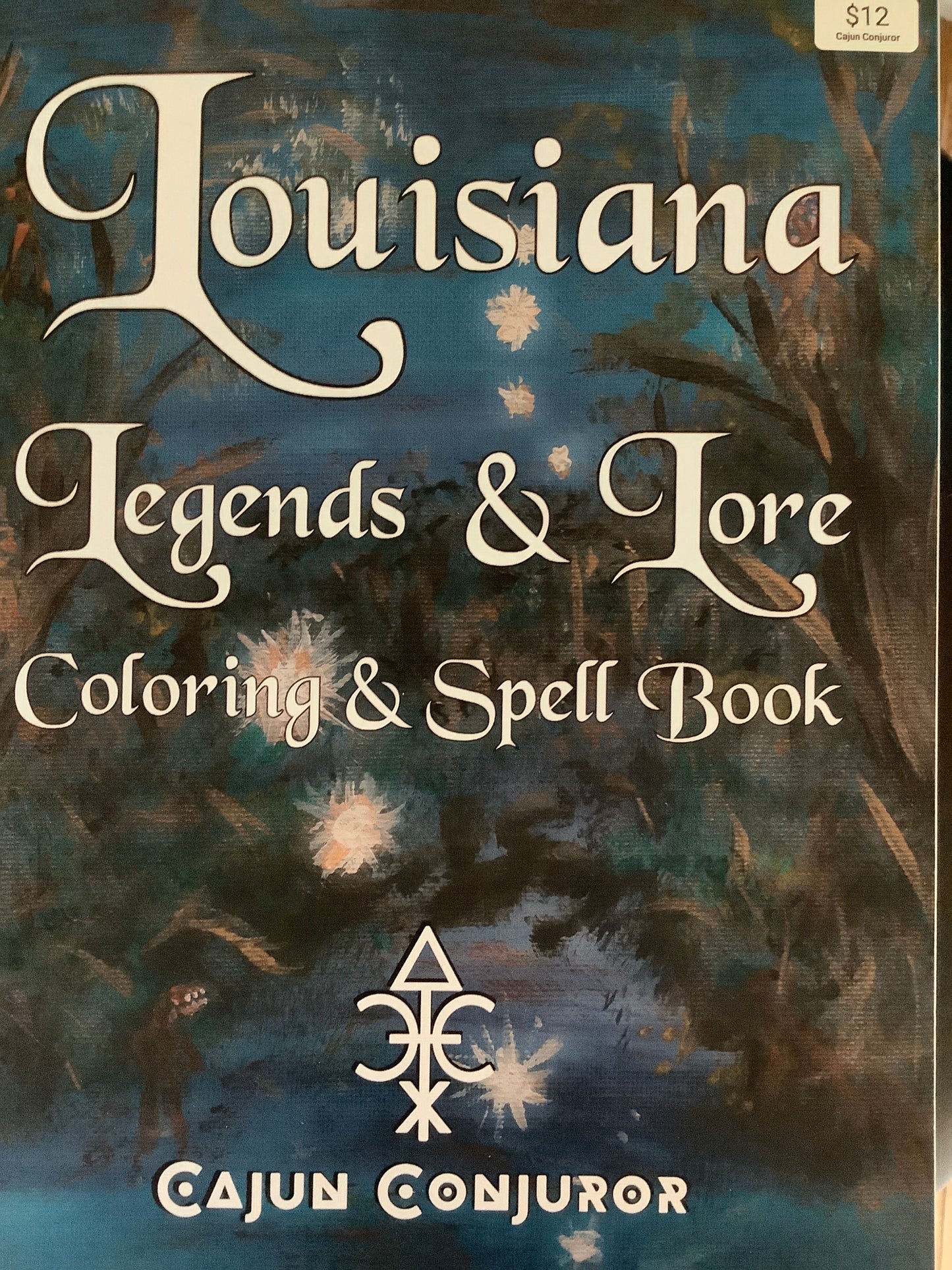 Book- Louisiana Legends Coloring & Spell Book