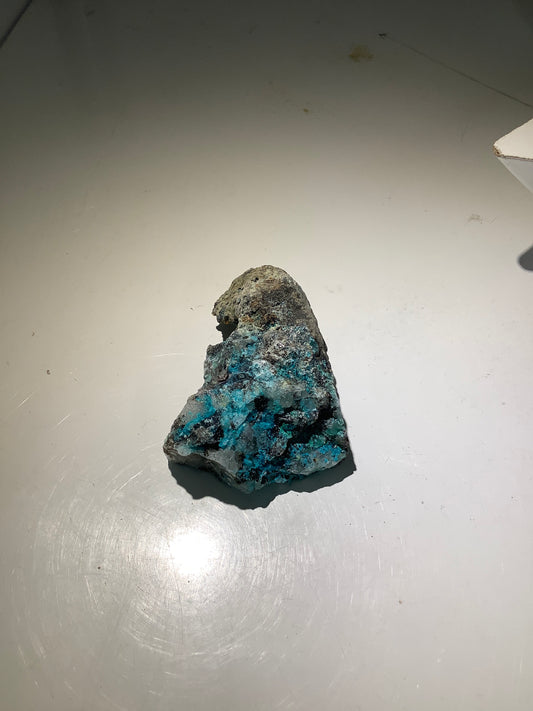 Specimen - Chrysocolla, Malachite, & Quartz