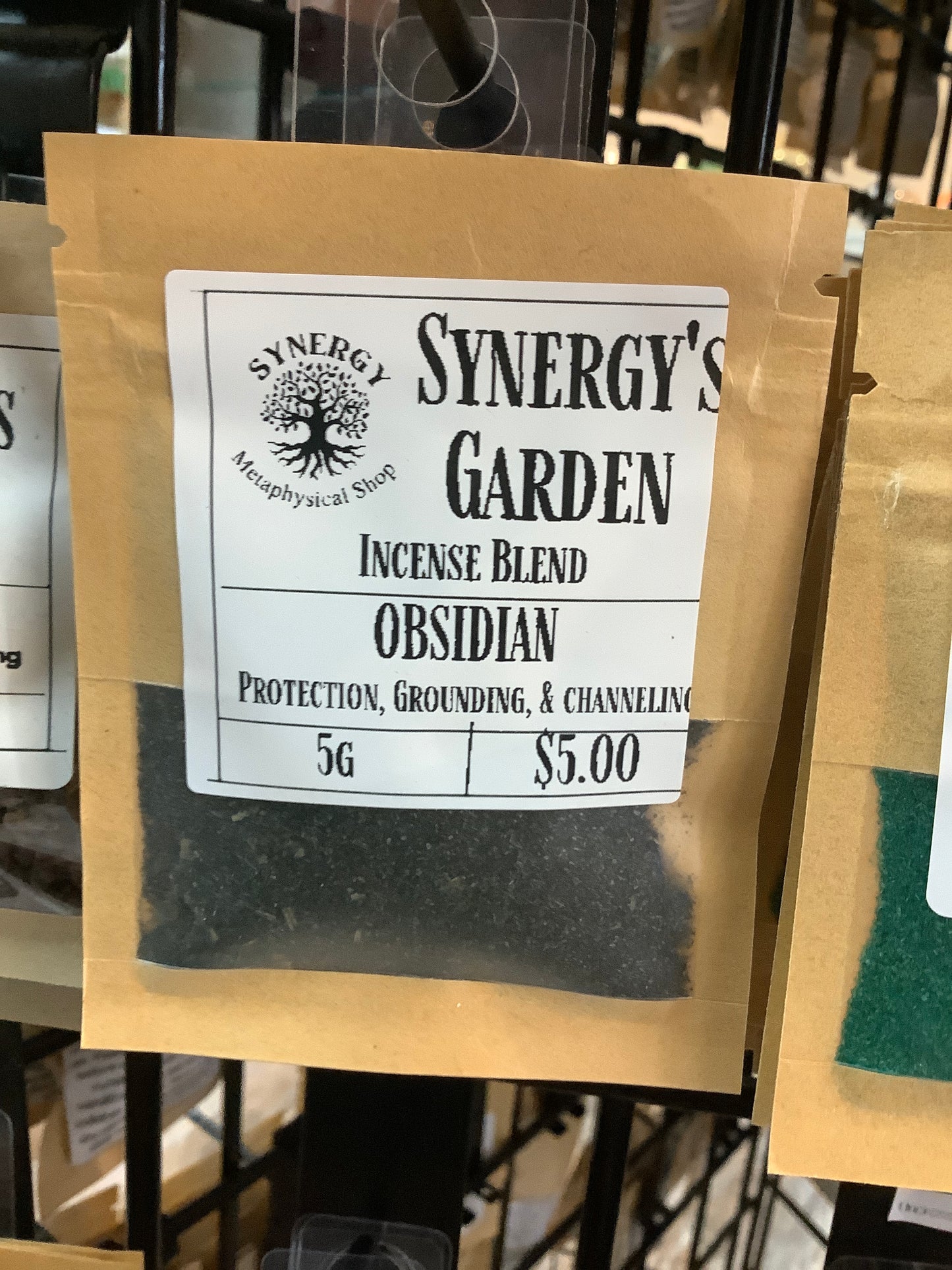 Incense Blend Ritual- Obsidian