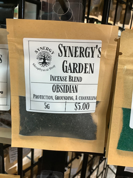 Incense Blend Ritual- Obsidian