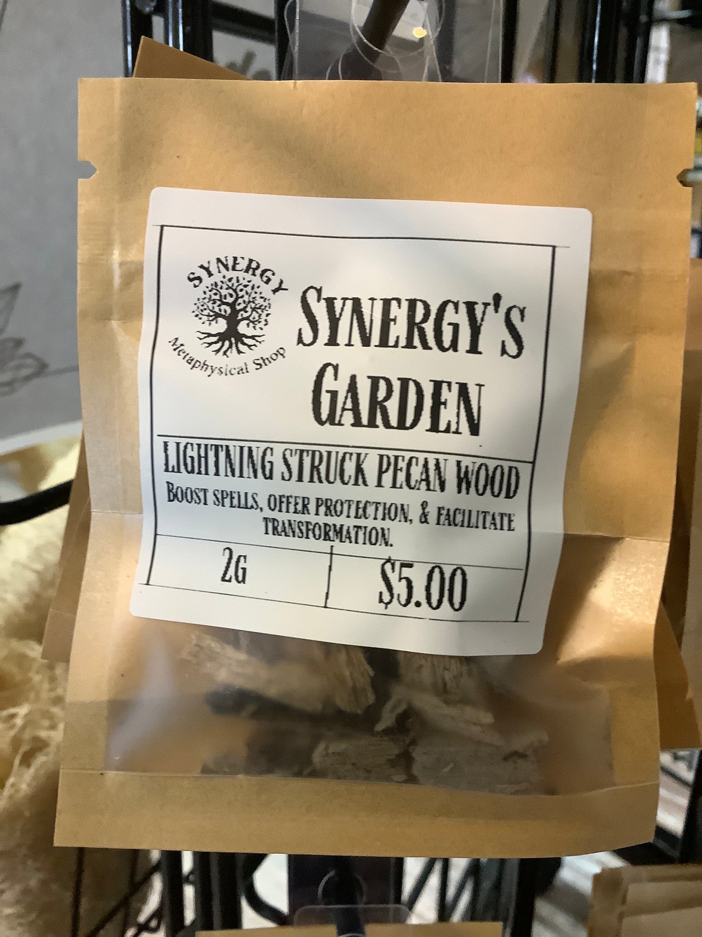 Magick- Lightning Struck Pecan Wood