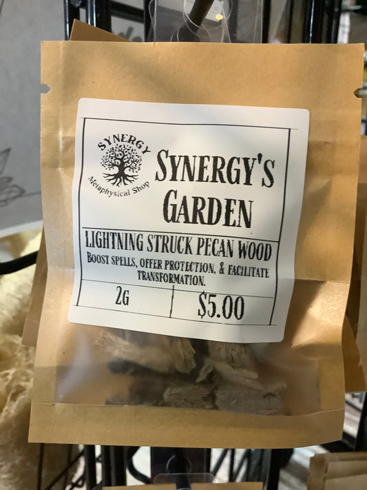 Magick- Lightning Struck Pecan Wood