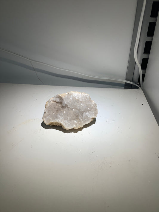 Specimen - Geode Half Clear Quartz